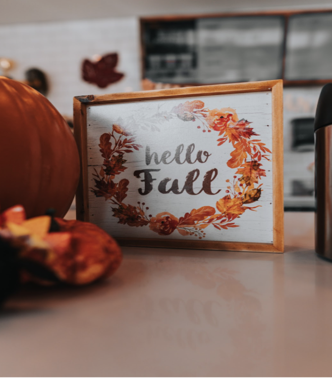 Fall Decor Ideas: Wooden Signage