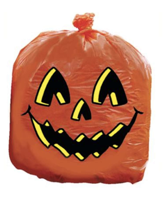 Fall Decor Ideas: Trash Bag Characters