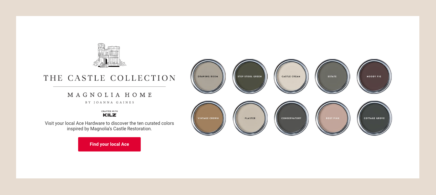 Interior Paint Colors For 2023: Magnolia Home Paints The Castle Collection