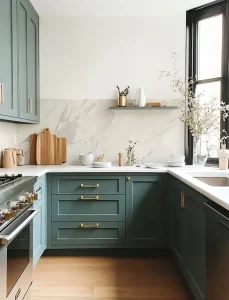 painted kitchen cabinets