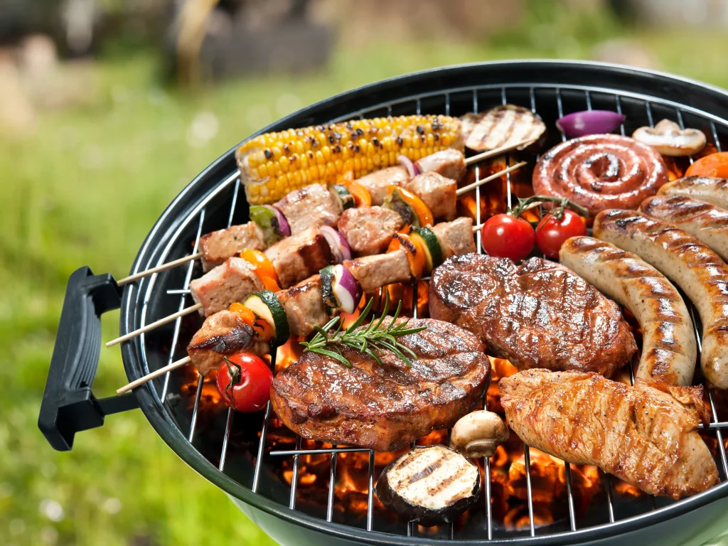 spread of best grill recipes