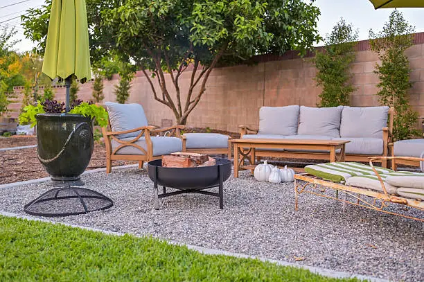 DIY backyard oasis