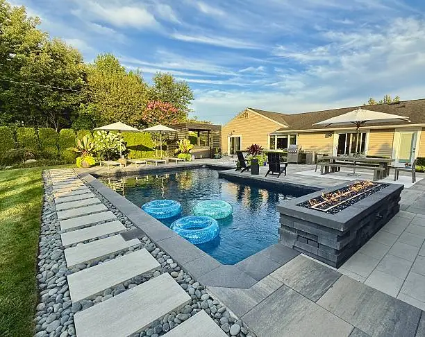 DIY backyard oasis