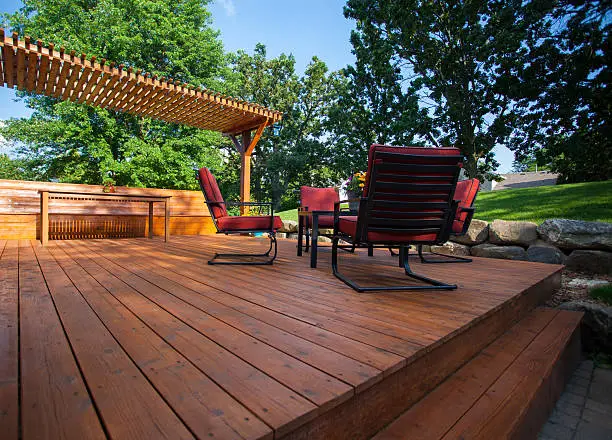 DIY backyard oasis